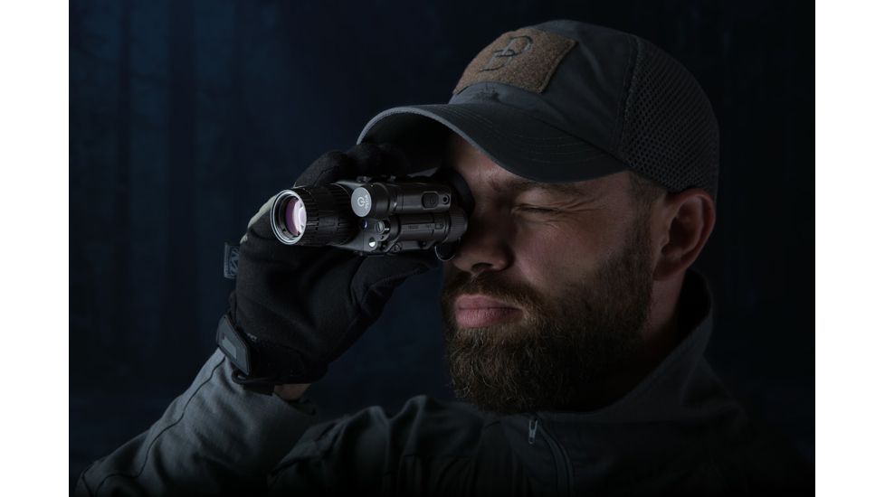 AGM Global Vision NVM50 NL3 Night Vision Monocular 51 degree FOV Gen 2+ Level 3., Black, 11NV5122453031