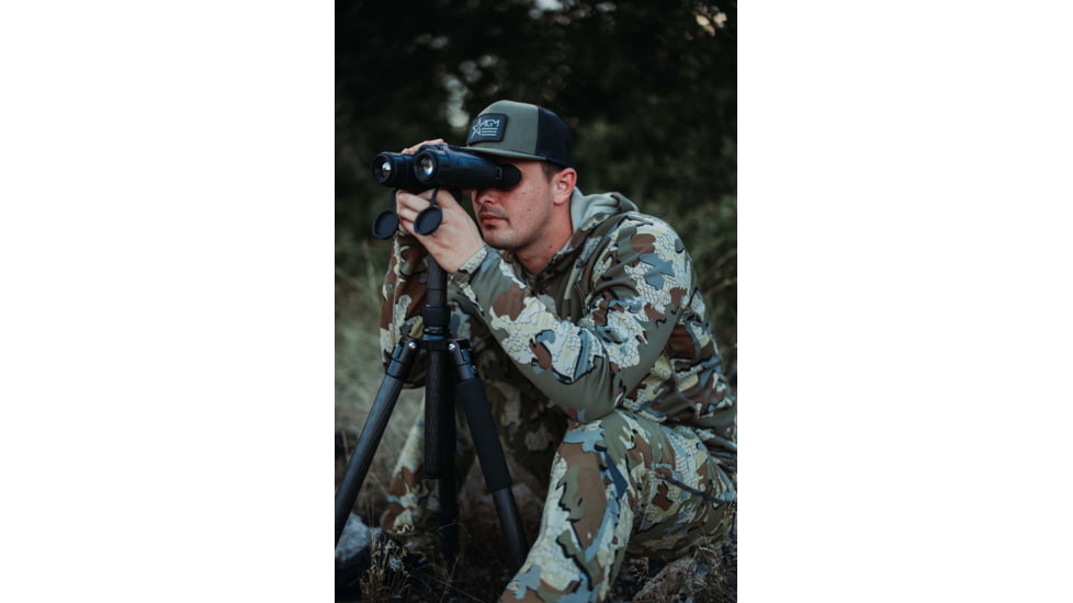 AGM Global Vision ObservIR CMOS 5.5-22x25mm Thermal Imaging Binocular w/built-in Laser Range Finder, 50 Hz, 256x192, Black, OBSE25-256-LRF
