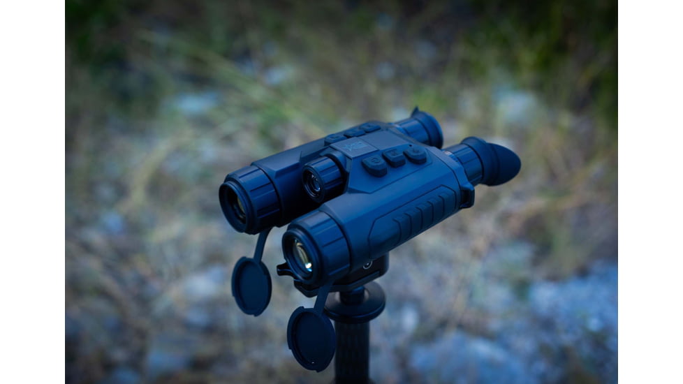 AGM Global Vision ObservIR CMOS 5.5-22x25mm Thermal Imaging Binocular w/built-in Laser Range Finder, 50 Hz, 256x192, Black, OBSE25-256-LRF