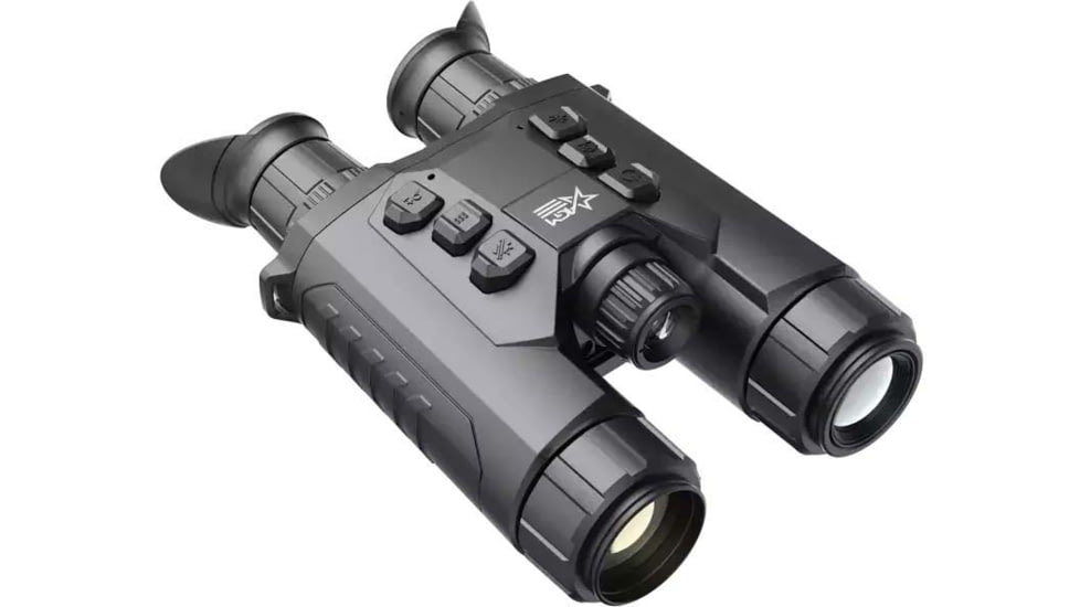 AGM Global Vision ObservIR LRF 35-640 Thermal &amp; Digital Day/Night Vision Binocular, 640x512, 50hz, Black, OBSE35-640-LRF