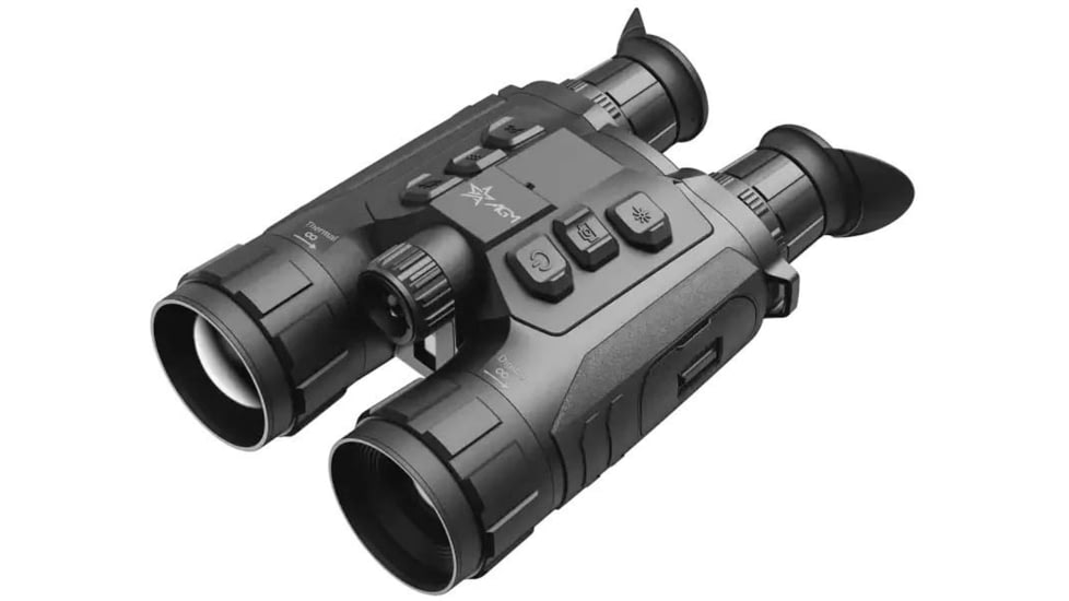AGM Global Vision ObservIR LRF 50-640 Thermal &amp; Digital Day/Night Vision Binocular, 640x512, 50hz, Black, OBSE50-640-LRF