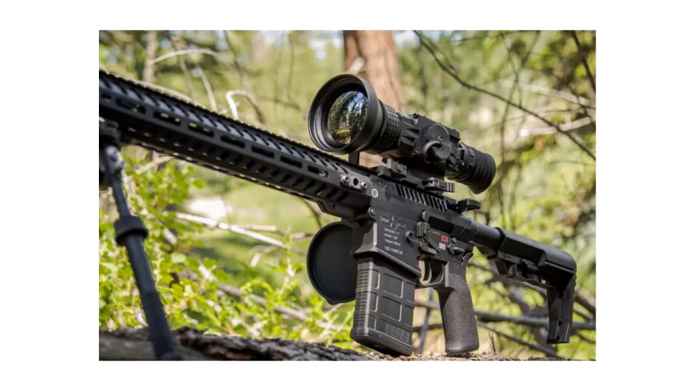 AGM Global Vision Python TS75-640 Long Range Thermal Imaging Rifle Scope, 3x75mm, 640x512, 30 Hz, Black, 9.9 3.5 4.1, 3093555008PY71