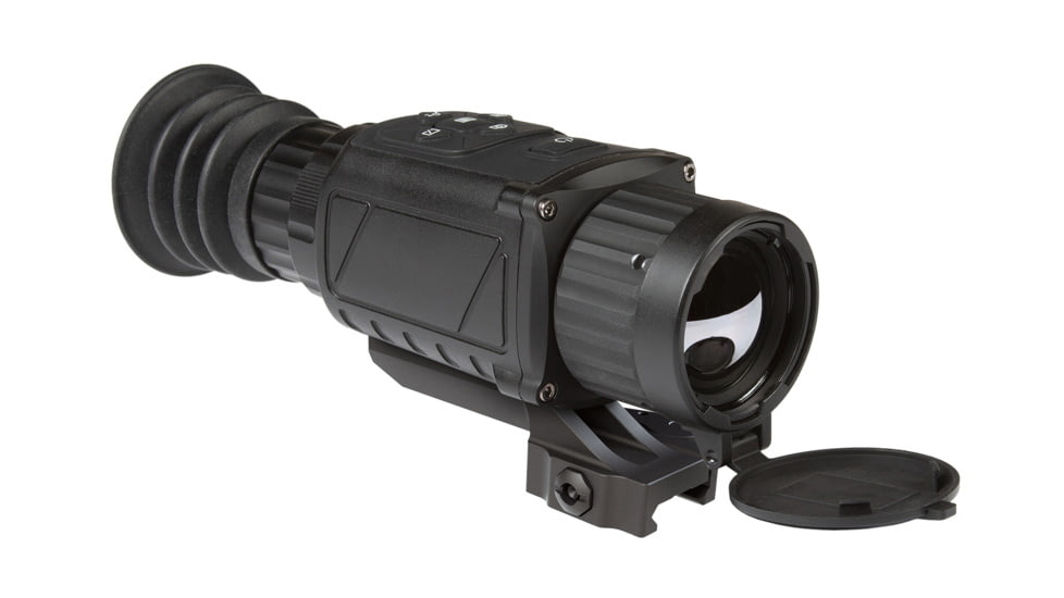 AGM Global Vision Rattler TS25-384 Compact Short/Medium Range Thermal Imaging Rifle Scope, 1.5x25mm, 384x288, 50 Hz, Black, 7.37 2.46 2.33, 3092455004TH21