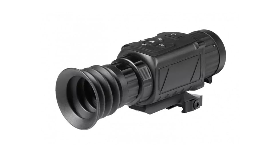 AGM Global Vision Rattler TS25-384 Compact Short/Medium Range Thermal Imaging Rifle Scope, 1.5x25mm, 384x288, 50 Hz, Black, 7.37 2.46 2.33, 3092455004TH21