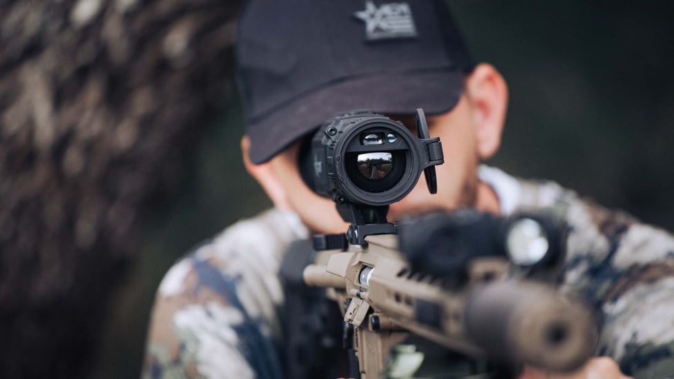 AGM Global Vision Rattler V3 LRF 35-384 3.5-28x 35mm Thermal Imaging Rifle Scope, 50Hz, 384x288, Black, RATT35-384-V3