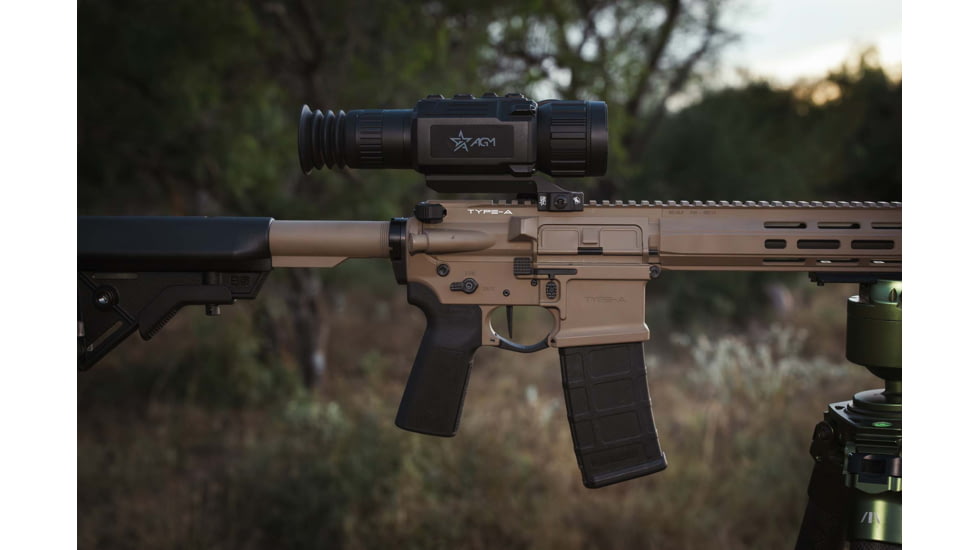 AGM Global Vision Rattler V3 LRF 35-384 3.5-28x 35mm Thermal Imaging Rifle Scope, 50Hz, 384x288, Black, RATT35-384-V3