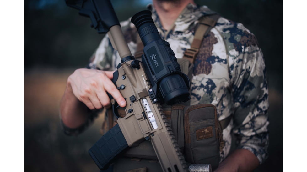 AGM Global Vision Rattler V3 LRF 35-384 3.5-28x 35mm Thermal Imaging Rifle Scope, 50Hz, 384x288, Black, RATT35-384-V3