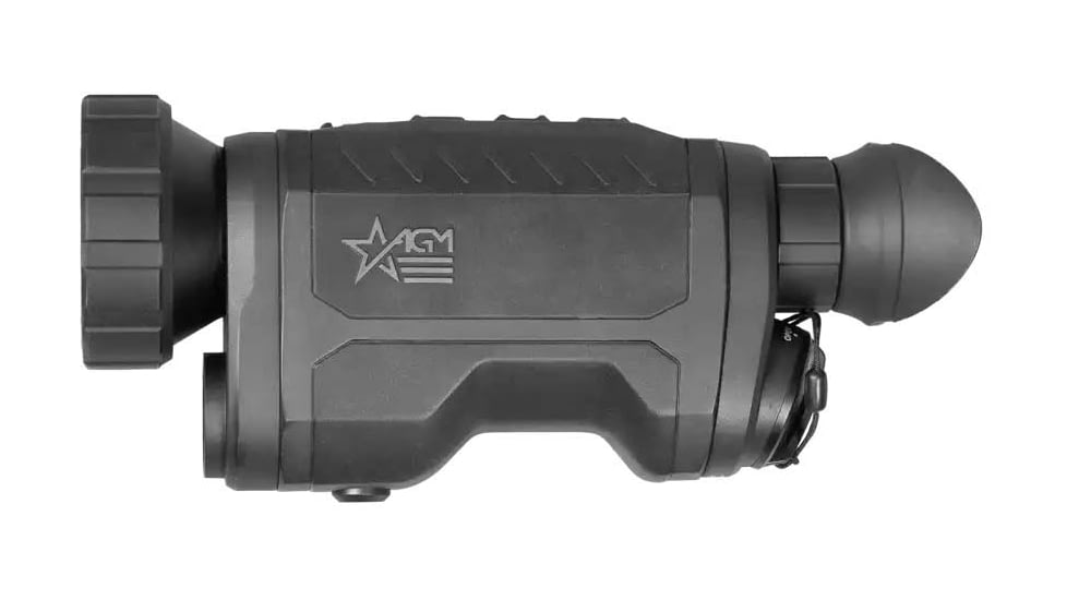 AGM Global Vision ReachIR LRF 50-640 3-24x50mm Thermal Monocular w/Built-in Laser Range Finder, 50Hz, 640x512, Black, REAC50-640-LRF