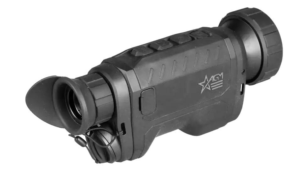 AGM Global Vision ReachIR LRF 50-640 3-24x50mm Thermal Monocular w/Built-in Laser Range Finder, 50Hz, 640x512, Black, REAC50-640-LRF