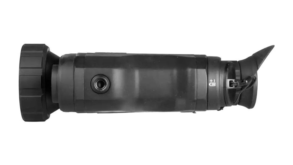 AGM Global Vision ReachIR LRF 50-640 3-24x50mm Thermal Monocular w/Built-in Laser Range Finder, 50Hz, 640x512, Black, REAC50-640-LRF