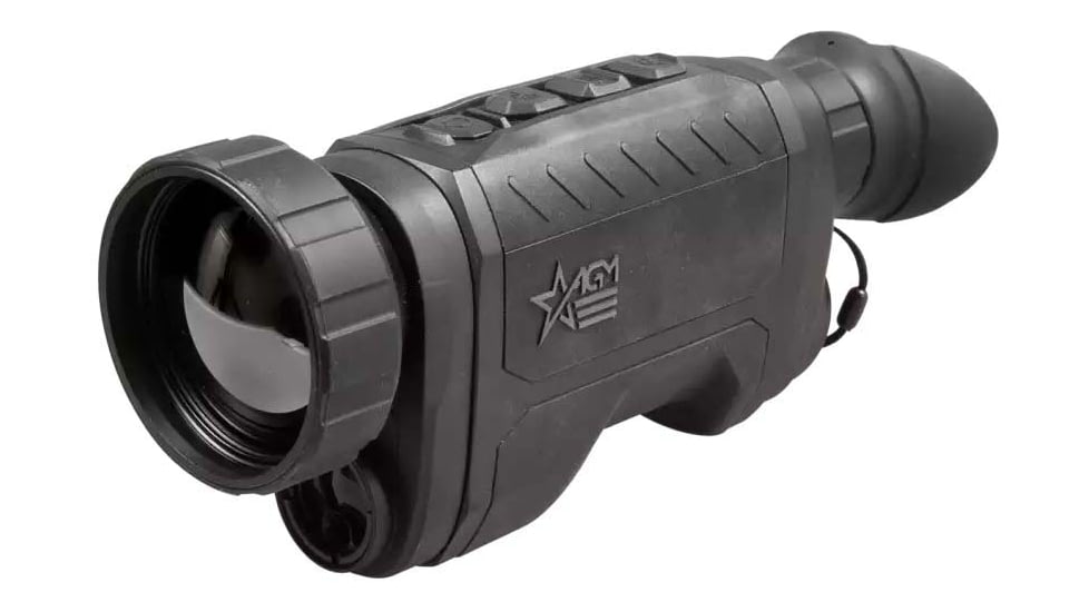 AGM Global Vision ReachIR LRF 50-640 3-24x50mm Thermal Monocular w/Built-in Laser Range Finder, 50Hz, 640x512, Black, REAC50-640-LRF