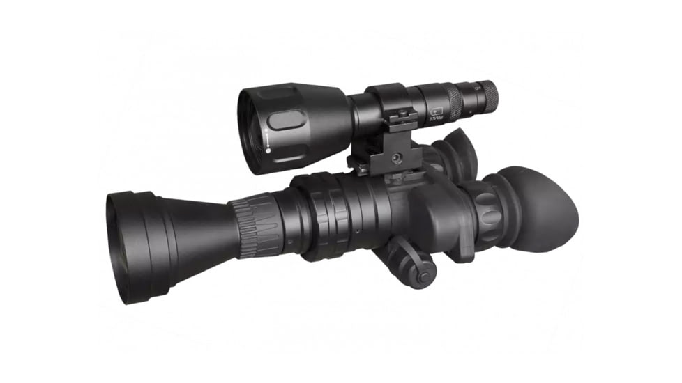 AGM Global Vision Wolf-7 NL3 Night Vision Goggle, Gen 2 Plus, Level 3, Black, 7.4 4.8 2.8, 12WO7122103031