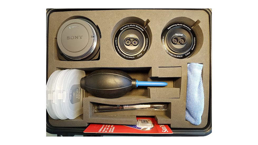 Agrowing Multi-Spectral Evaluation Package, Black, QX1EVL25