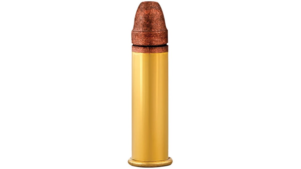 Aguila Ammunition .22 Long Rifle Super Max 30 Grain Copper-Plated Solid Point, Brass Cased, Centerfire Rimfire Ammo, 50 Rounds, 1B220298
