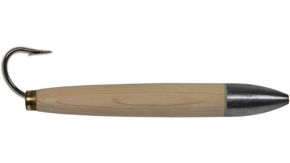 Ahi 6in Cedar Plug - Natural 100lb Fluorocarbon, CP-600-N