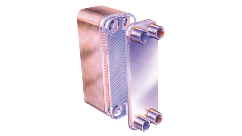 AIC Alliance L Line Single Wall Brazed Plate Heat Exchanger 350 000 Btu/Hr 1in MPT, LB31-70XJ