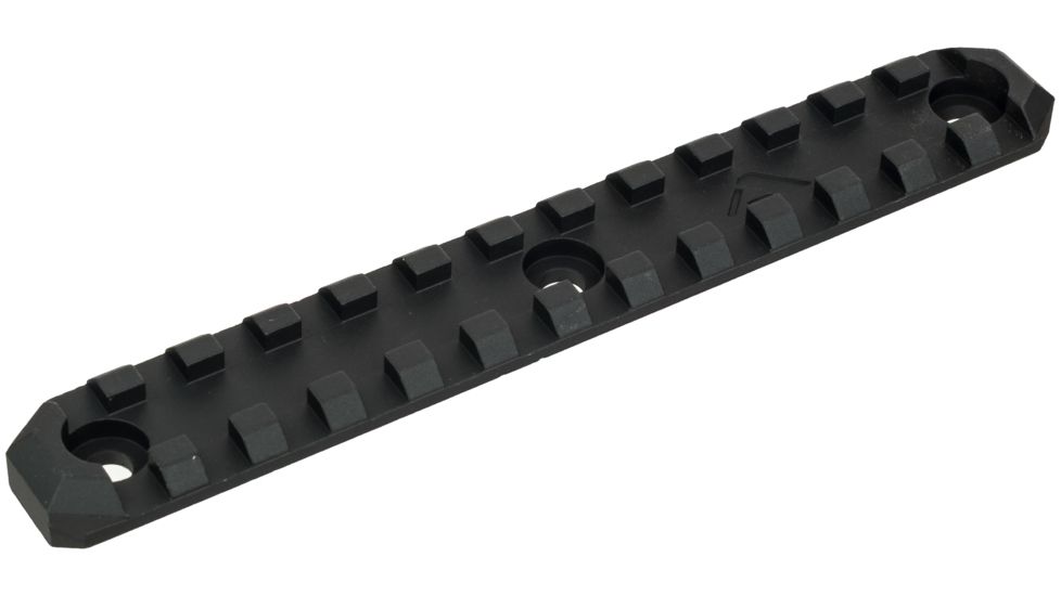 AIM Sports Inc 13 Slot Picatinny M-LOK Rail Section, Black, MLRS3