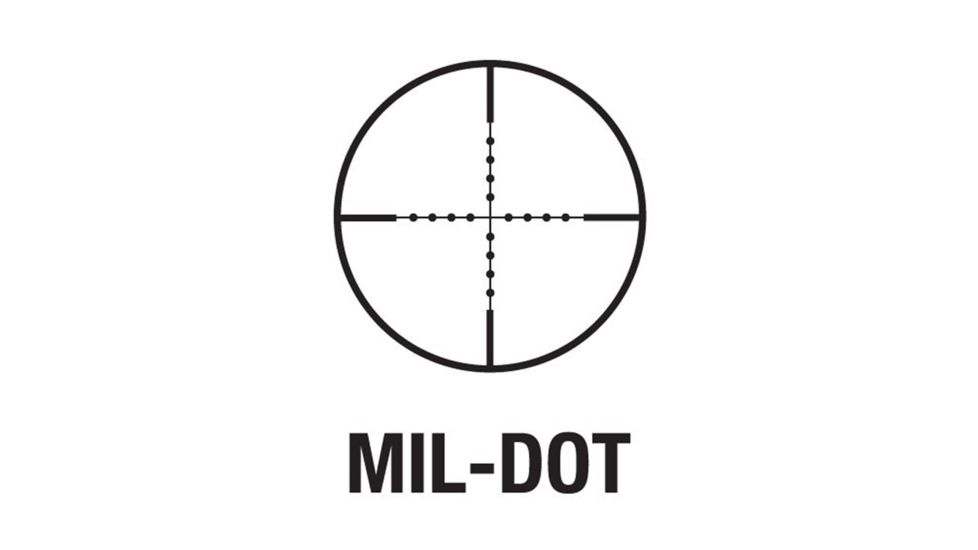 AIM Sports Inc 3-12X32 1 in.  Mil-Dot Reticle