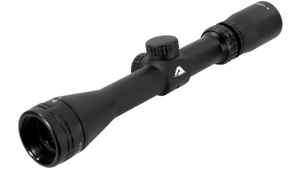 AIM Sports Inc 3-12X32 1 In. Scout Scope With Ao &amp; A1-Bdc Reticle, Black, Medium, J3HD31232A