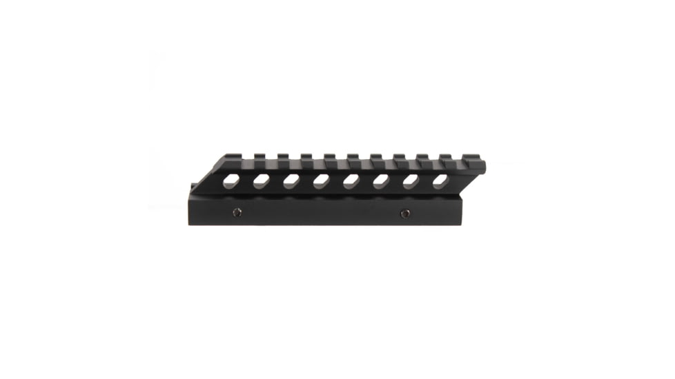 AIM Sports Inc 3/4In High, 5In Lomg Riser Mount, Black, Small, MT012M