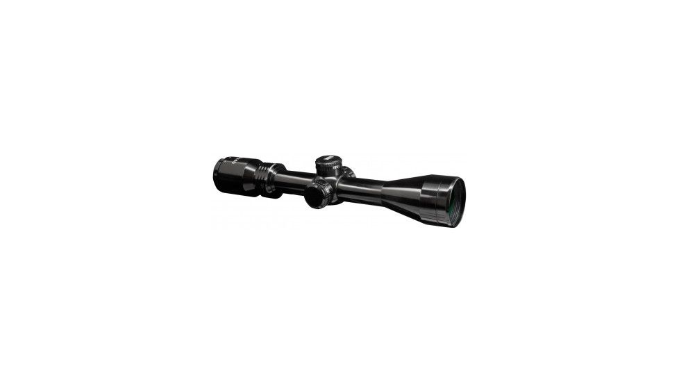 AIM Sports Inc 3-9X40 Dual Illuminated Full Size Rifle Scope w/ Mil-Dot Reticle, High Gloss Finish, JLMG3940G