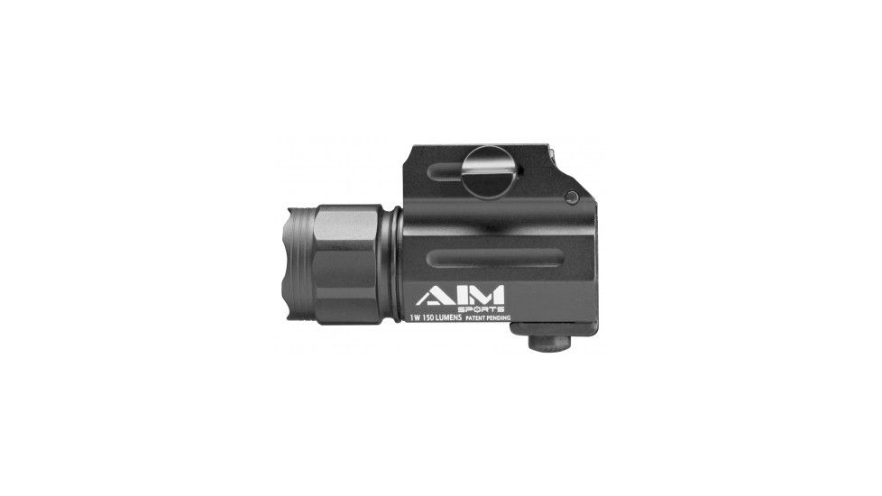 AIM Sports Inc 330 Lumens Compact Flashlight w/ QRM Color Filtered Lenses, FQ330C