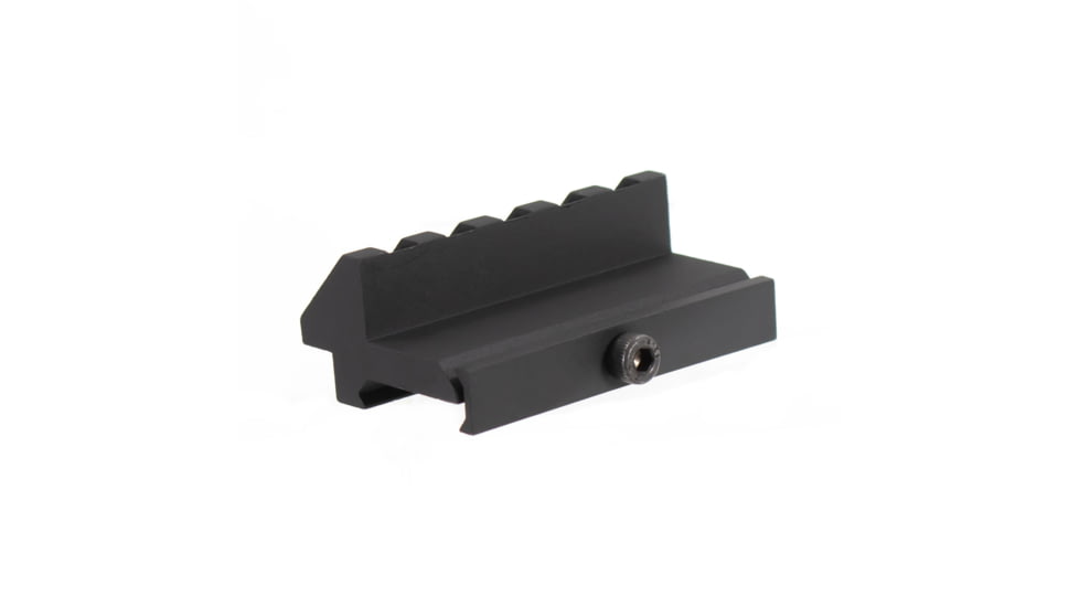 AIM Sports Inc 45 Degree Offset Picatinny Rail Mount, Black, Small, MT022