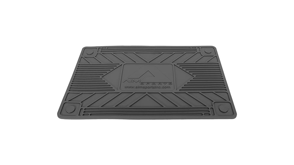 AIM Sports Inc Black Rubber Cleaning Mat