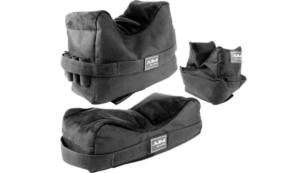 AIM Sports Inc Front &amp; ReAR Shooting Bags/3 Bag Set