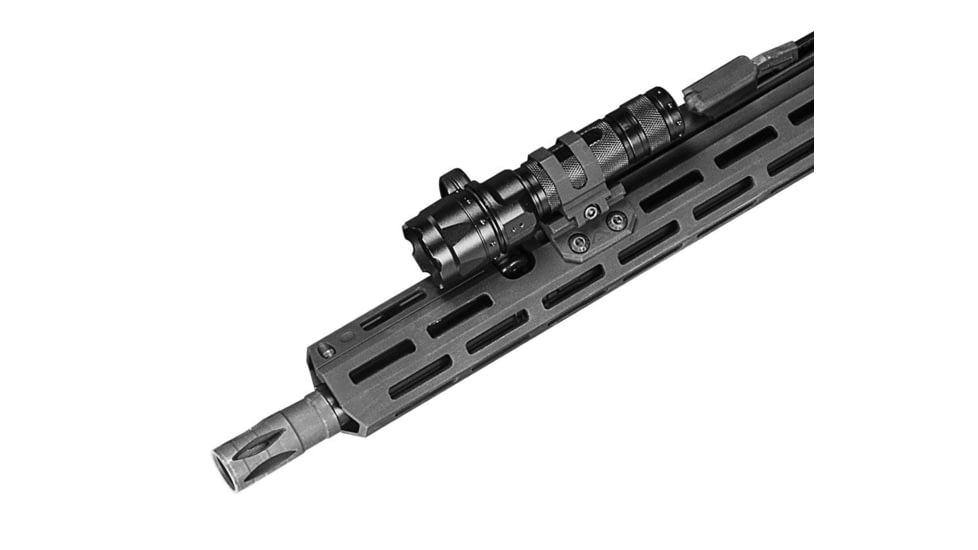 AIM Sports Inc Modular M-LOK 45 Degree Offset 1in Flashlight Mount