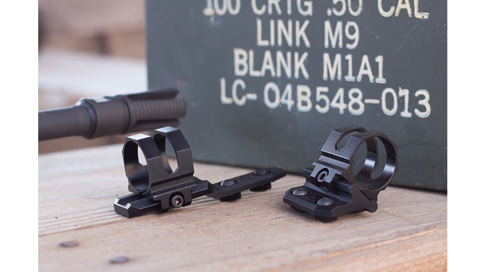 AIM Sports Inc Modular M-LOK 45 Degree Offset 1in Flashlight Mount