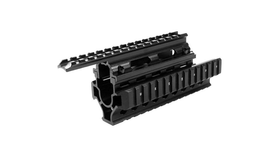 AIM Sports Inc AK/Hungarian Tactical Quad Short Rail MK006Q, EDEMO2