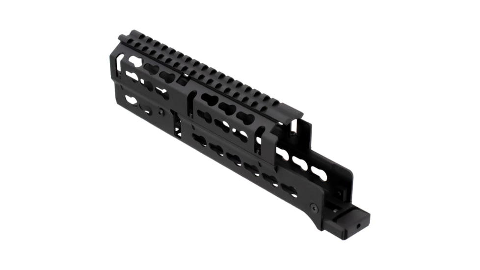 AIM Sports Inc AK Keymod Handguard Medium Russian, Black, Medium, MKAK03