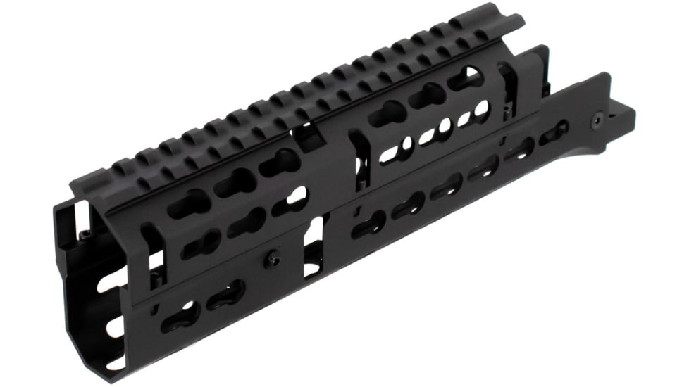 AIM Sports Inc AK Keymod Handguard Medium Russian, Black, Medium, MKAK03
