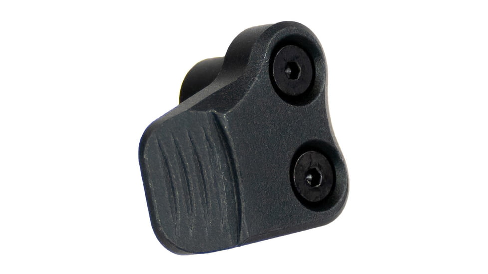 AIM Sports Inc AR-10/AR-15 Oversized AR Mag Release Extension, Anodized Black, 810099630855