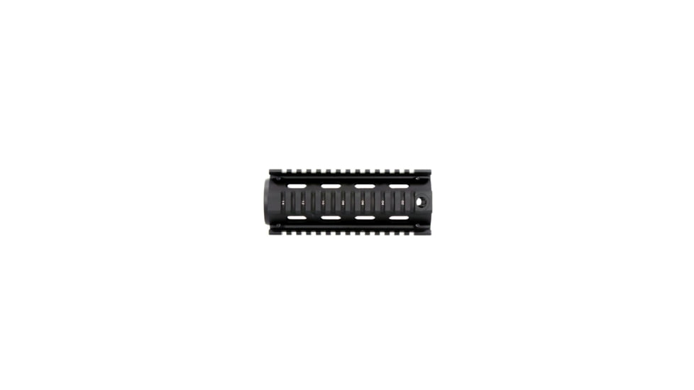 AIM Sports Inc AR-15/M4 Handguard/Quad Rail Carbine Length, Black, Medium, MT021