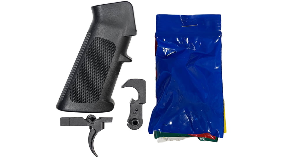AIM Sports Inc AR Complete Lower Parts Kit, Black, Small, ARCLPK