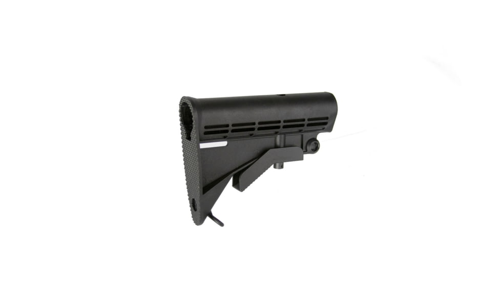 AIM Sports Inc AR G.I. Style Stock Body, Black, Medium, US-ASM4STK
