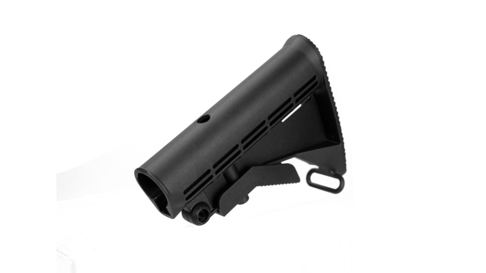 AIM Sports Inc AR G.I. Style Stock Body, Black, Medium, US-ASM4STK