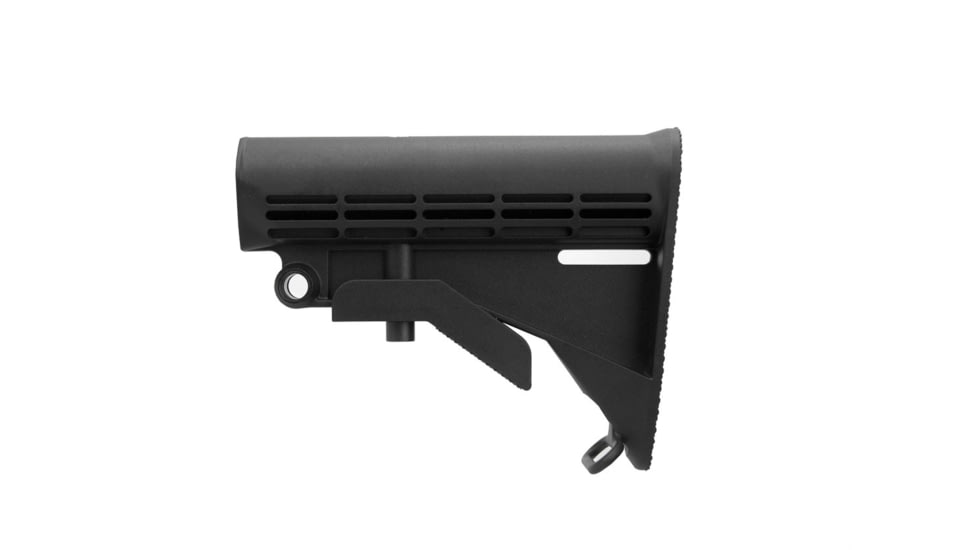 AIM Sports Inc AR G.I. Style Stock Body, Black, Medium, US-ASM4STK