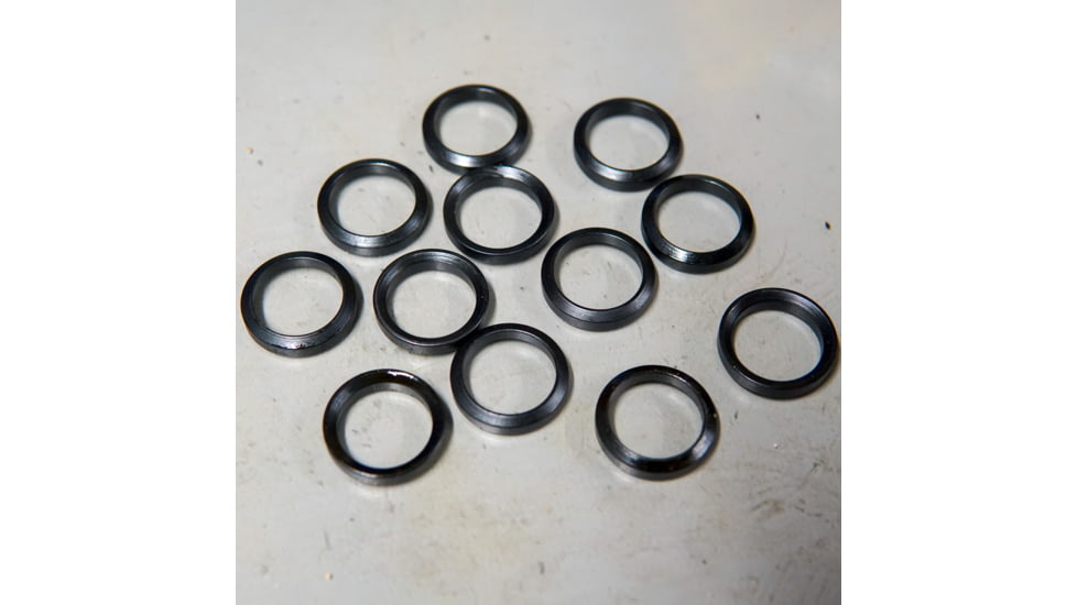 AIM Sports Inc AR10/308 Crush Washer, 12 Pack, Black, Small, ACWA2