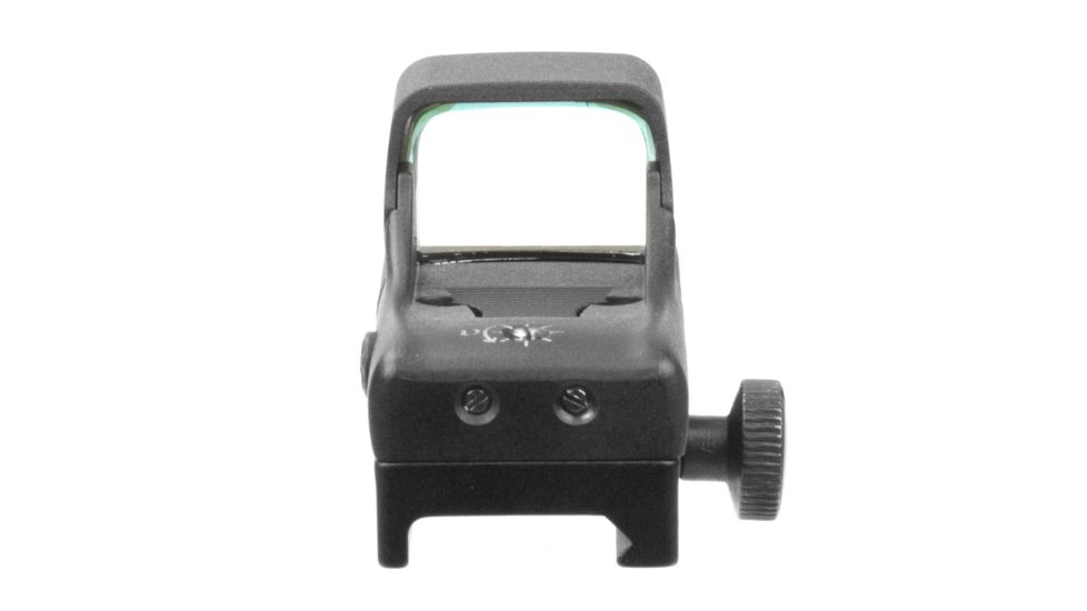 AIM Sports Inc Compact 1x27mm Red Dot Reflex Sigh, 3.5 MOA Dot Sight, Aircraft Grade Aluminum, Black, RT5-C1, EDEMO1