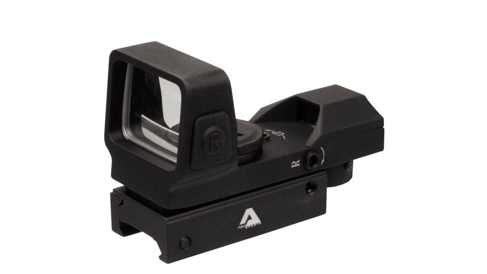 AIM Sports Inc Full-sized 1x33mm Red Dot Reflex Sigh, Red/Green Dot Reticle, Aircraft Grade Aluminum, Black, RT5-03F