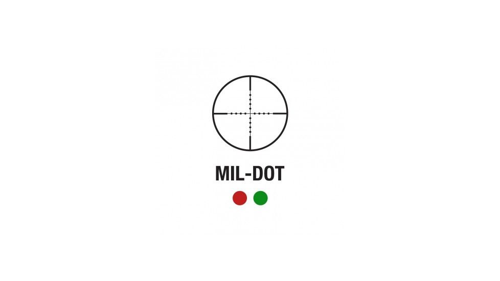 Illuminated Red/ Green Mil-Dot