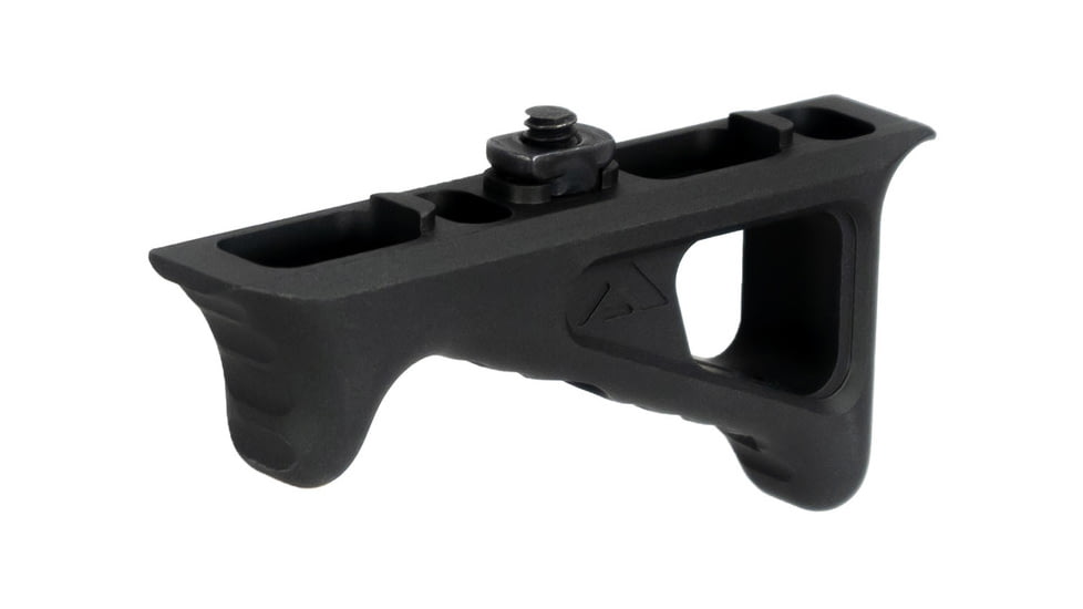 AIM Sports Inc M-LOK Angled Fore Grip/Hand Stop, Anodized Black, 810099630756