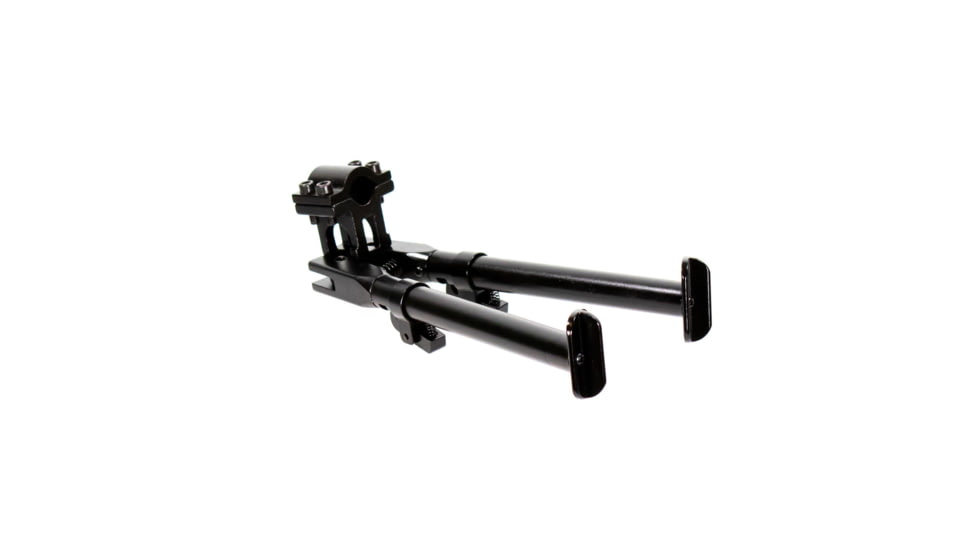 AIM Sports Inc Universal Bipod Aluminum, Black, Medium, BPUNIS