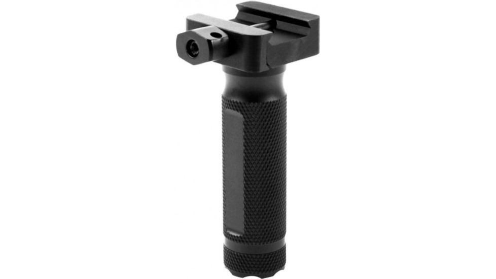 AIM Sports Inc Weaver Picatinny-NAR Stanag 4694 Rail Vertical Foregrip, Black, Mini PJTTG, EDEMO1