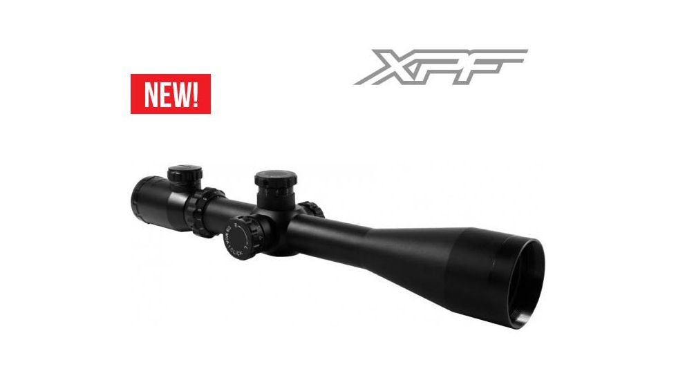 AIM Sports Inc XPF Series 4-16x50 Dual Illuminated Rifle Scope w/Side Parallex/Mil-Dot Reticle JXPFM41650G
