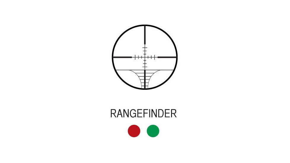 AIM Sports Inc XPF Series 4-16x50 Dual Illuminated Rifle Scope w/Side Parallex/Rangefinder Reticle JXPFR41650G