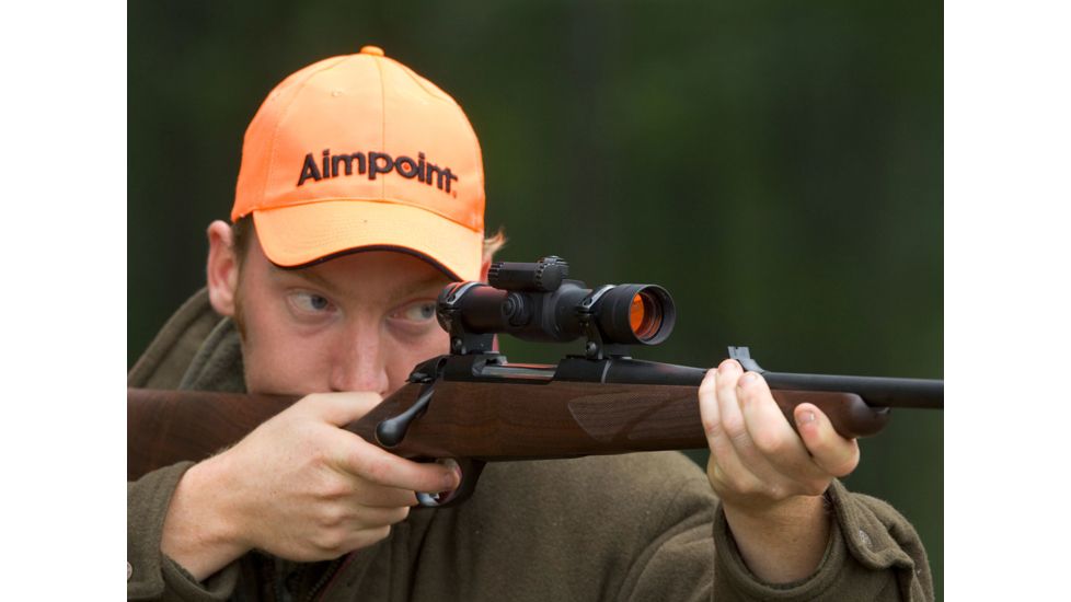 Aimpoint 9000L Red Dot Reflex Sight, 2 MOA Dot Reticle, Black, Semi Matte, Anodized, 11419